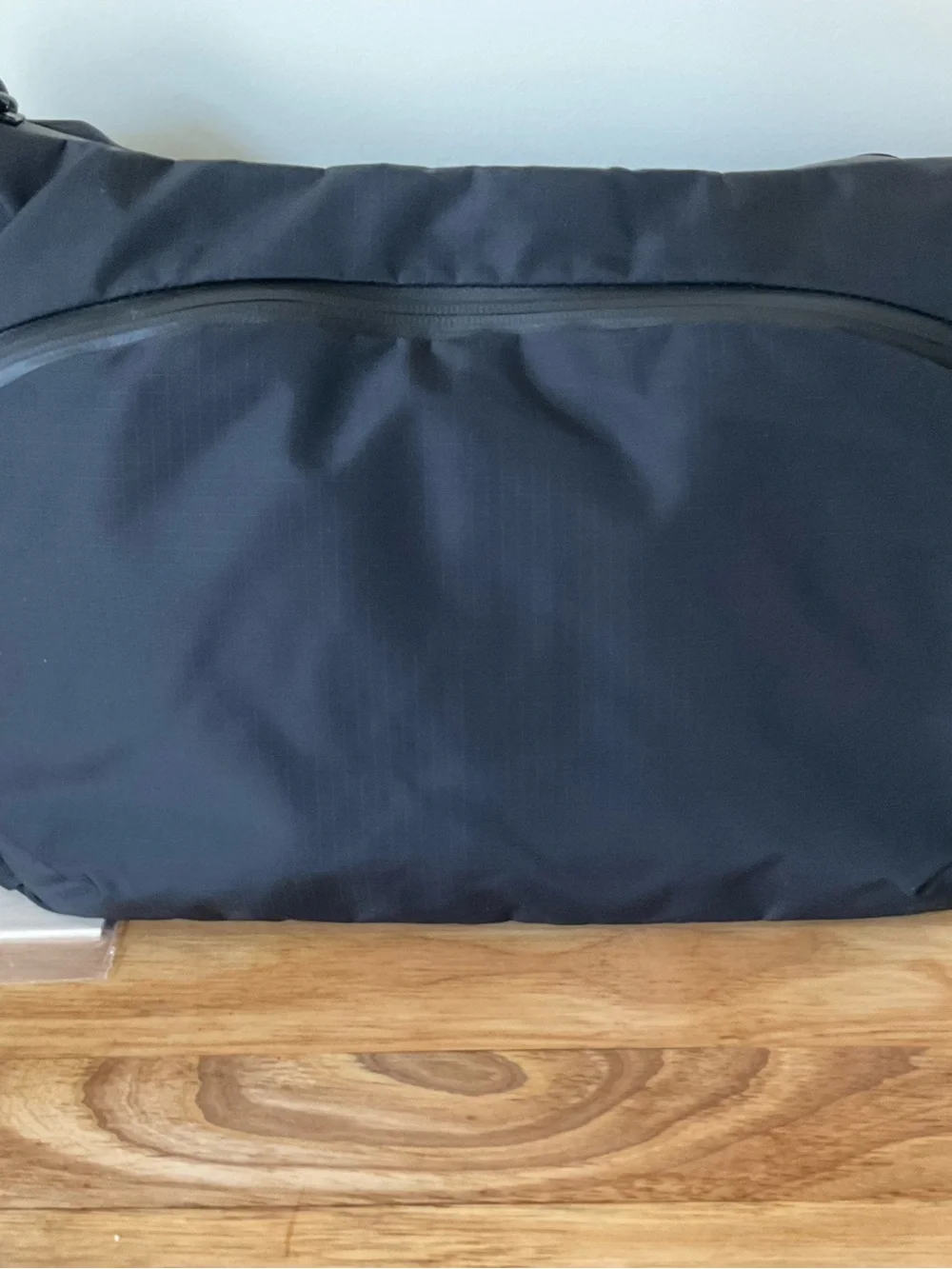 Alpaka Unisex Black Ripstop Flight Satchel/Mess Bag. Minimalist Everyday Carry